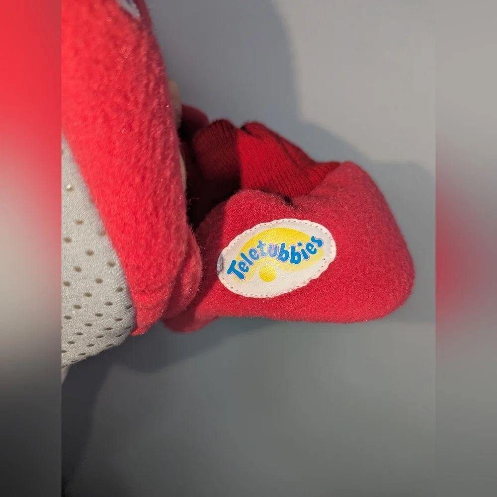 10 Vintage Teletubbies Red Po 1998 Slippers House Shoes